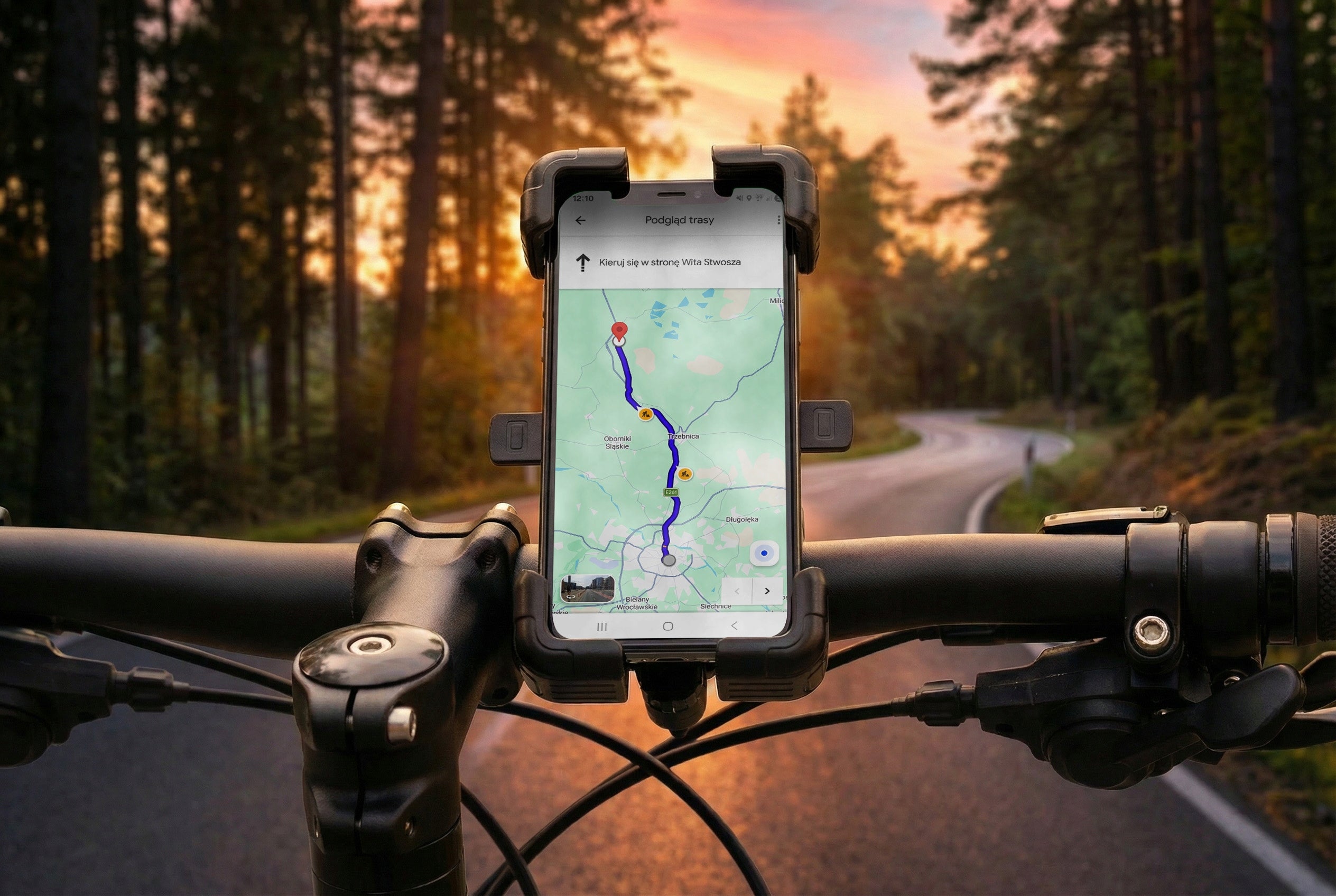 MOTORCYCLE BIKE HOLDER FOR PHONE 7,2 HANDLEBAR BIKE ALUMINUM VAYOX Brand Vayox