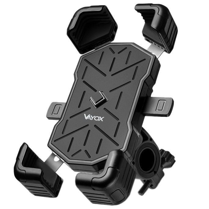 MOTORCYCLE BIKE HOLDER FOR PHONE 7,2 HANDLEBAR BIKE ALUMINUM VAYOX Manufacturer code MOCNY UCHWYT TELEFONU ROWEROWY MOTOCYKLOWY