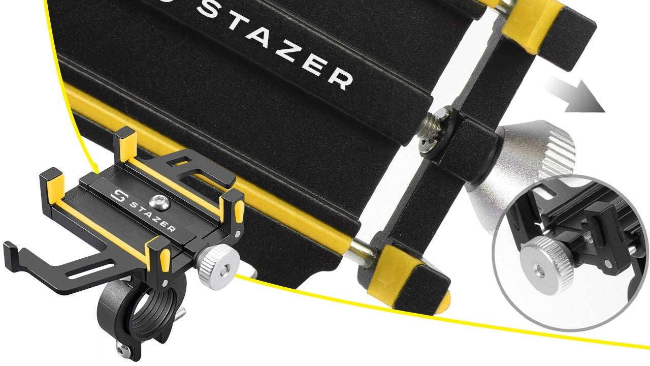 MOTORCYCLE BIKE HOLDER FOR PHONE HANDLEBAR ALUMINUM STRONG S SHAPE EAN (GTIN) 5904576552091