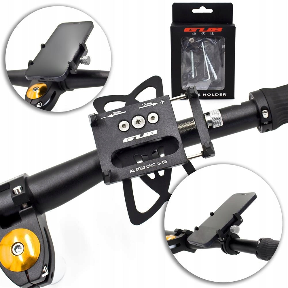 MOTORCYCLE BIKE HOLDER FOR PHONE HANDLEBAR BIKE STRONG ALUMINUM
