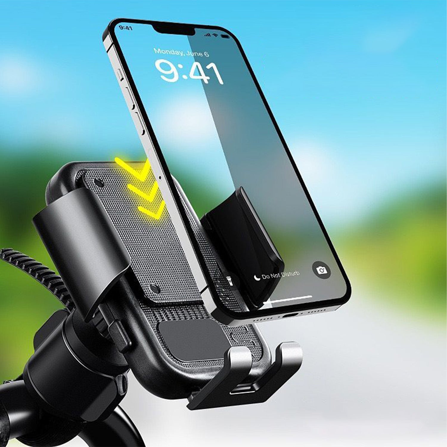 MOTORCYCLE BIKE HOLDER FOR PHONE STABLE MULTIFUNCTION HANDLEBAR Model gfdhdfjhfgj546547