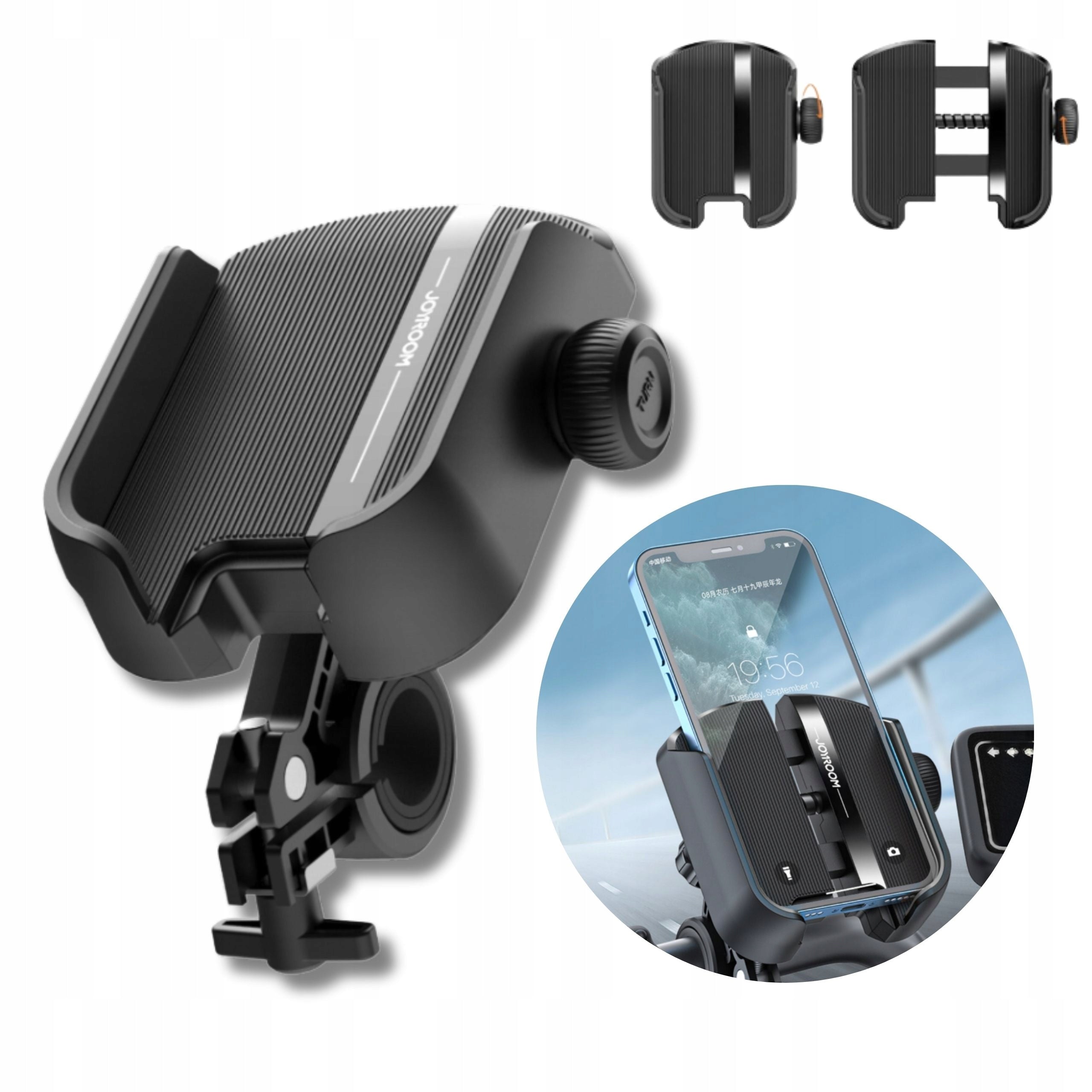 MOTORCYCLE BIKE PHONE HOLDER FOR SCOOTER UNIVERSAL STABLE