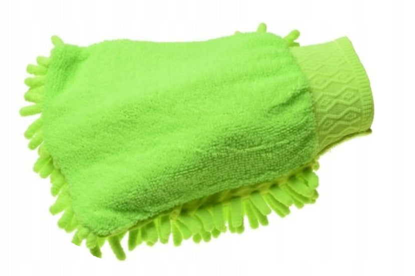 MOTORCYCLE CAR CLEANING GLOVE MICROFIBER WRIST Packaging status original