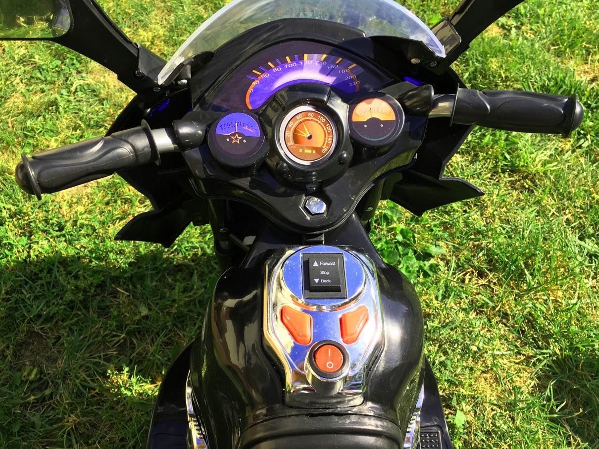 MOTORCYCLE FOR CHILDREN ON BATTERY SOUNDS MOTOR Packaging status original