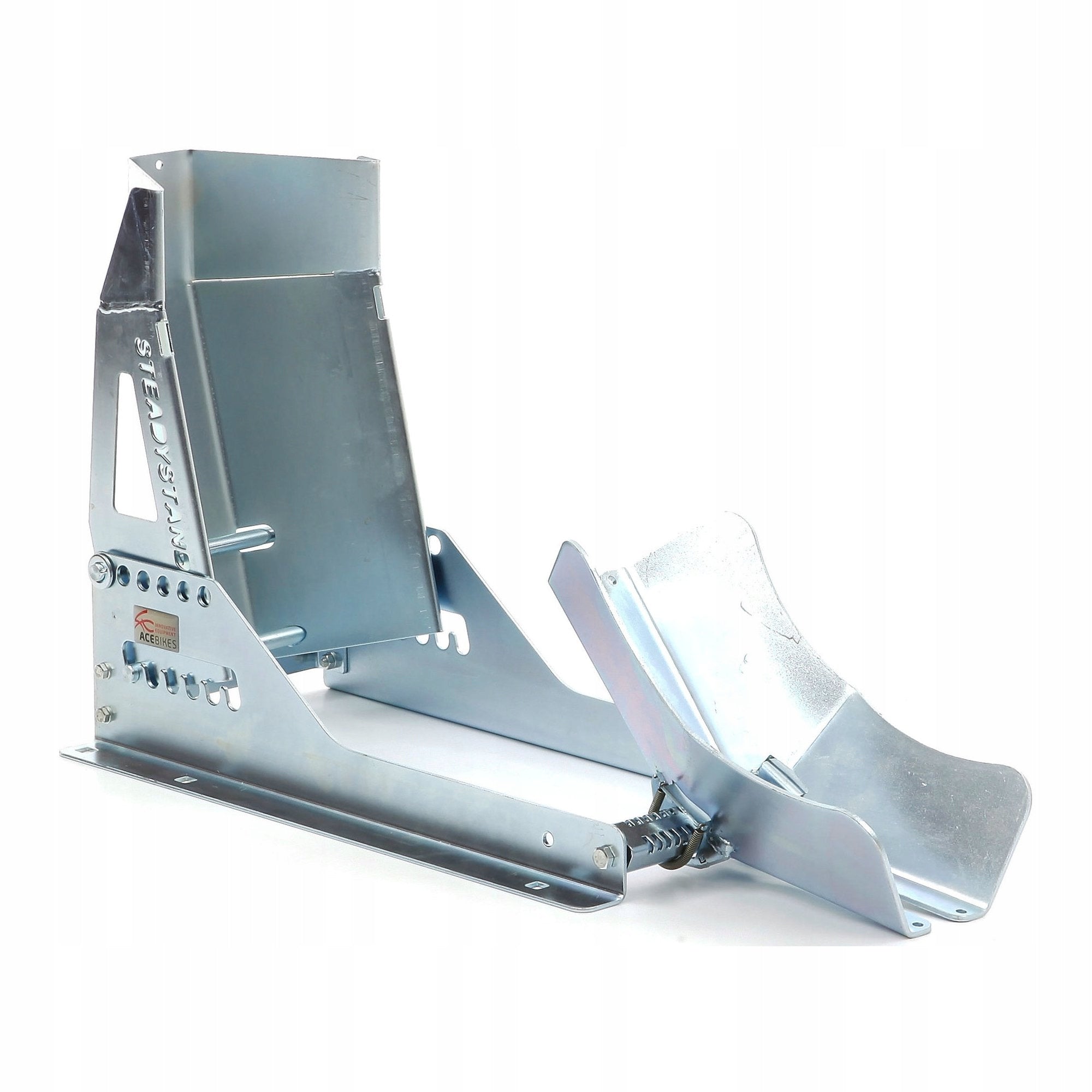 MOTORCYCLE FRONT WHEEL RACK FOR TRANSPORTING MOTORCYCLE 15-21' ACEBIKES Packaging status original