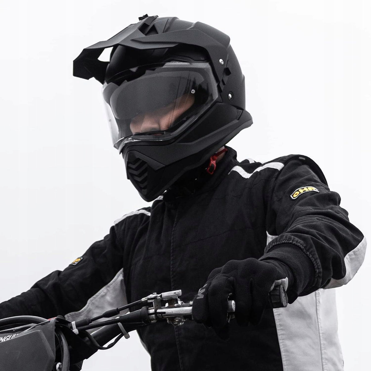 MOTORCYCLE HELMET ADVENTURE ENDURO CROSS ILM WS902 BLENDA PINLOCK DOT Roz. S Packaging status original