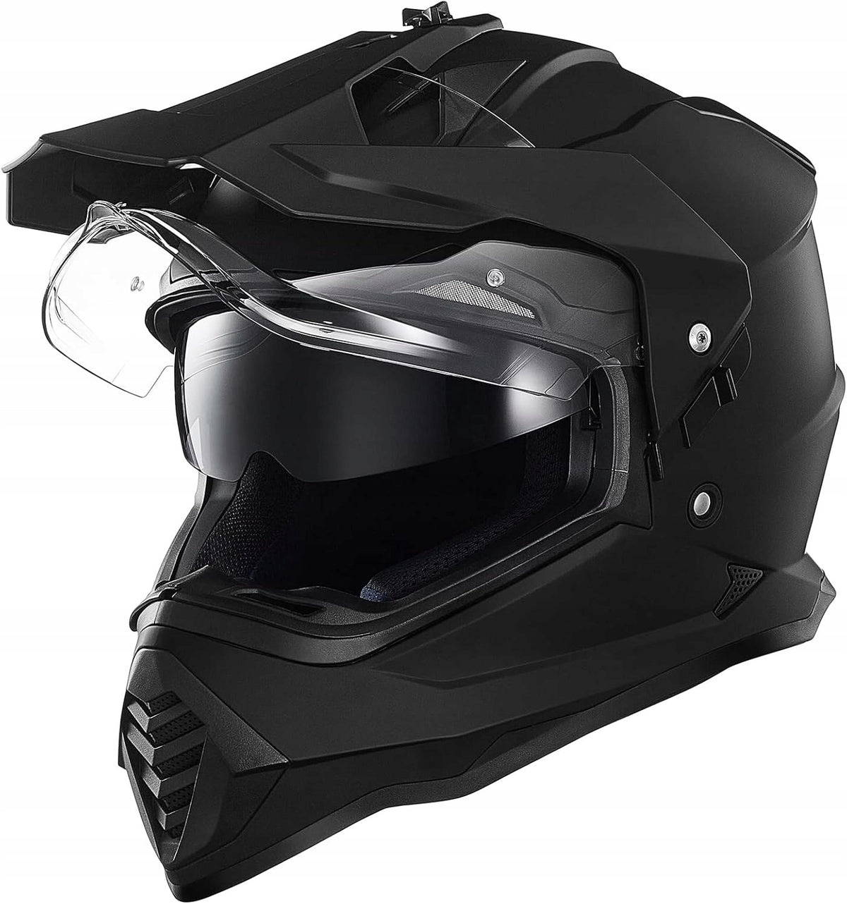 MOTORCYCLE HELMET ADVENTURE ENDURO CROSS ILM WS902 BLENDA PINLOCK DOT Roz. S