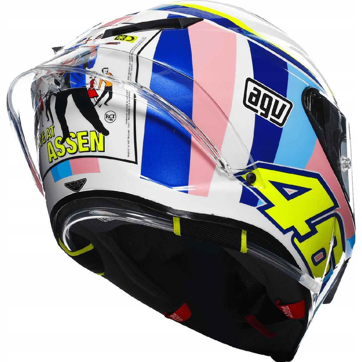 MOTORCYCLE HELMET AGV Pista GP RR Assen EAN (GTIN) 8051019605894