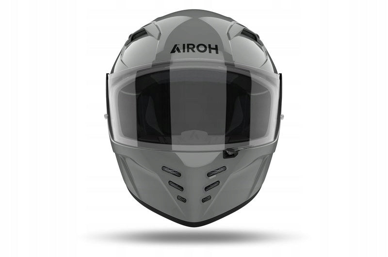 MOTORCYCLE HELMET AIROH CONNOR CEMENT GREY GLOSS M Manufacturer's catalog number CN98-M