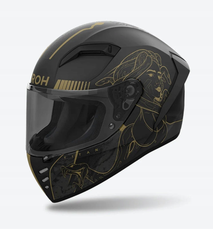 MOTORCYCLE HELMET AIROH CONNOR TITAN MATT L