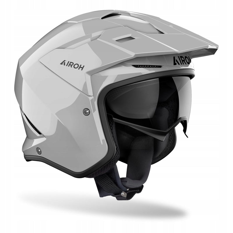 MOTORCYCLE HELMET AIROH KOMBAKT COLOR DARK GREY GLOSS S Manufacturer Airoh