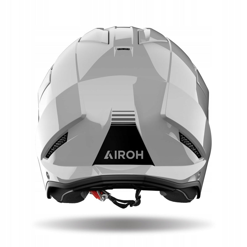 MOTORCYCLE HELMET AIROH KOMBAKT COLOR DARK GREY GLOSS S Size S