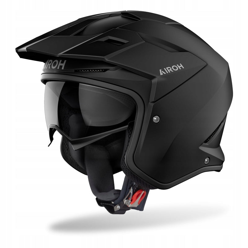 MOTORCYCLE HELMET AIROH KOMBAKT COLOR MATT BLACK M
