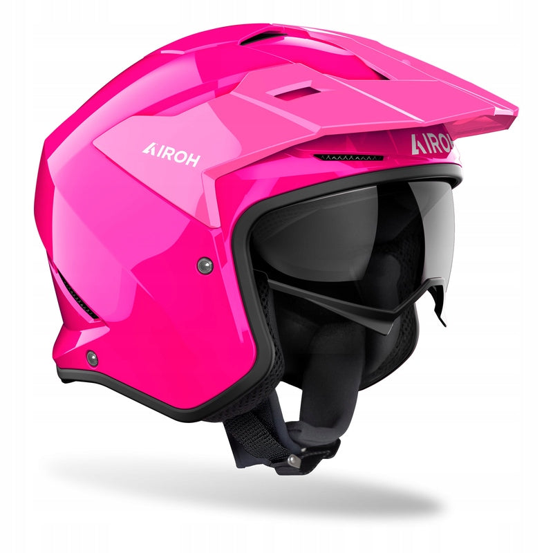 MOTORCYCLE HELMET AIROH KOMBAKT COLOR PINK GLOSS S Manufacturer Airoh