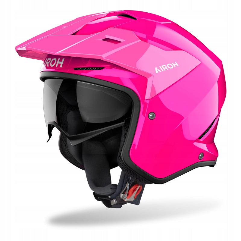 MOTORCYCLE HELMET AIROH KOMBAKT COLOR PINK GLOSS S