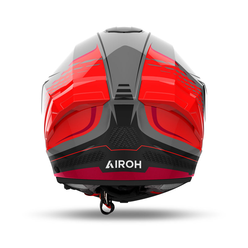 MOTORCYCLE HELMET AIROH MATRYX ROCKET RED GLOSS XS Size XS