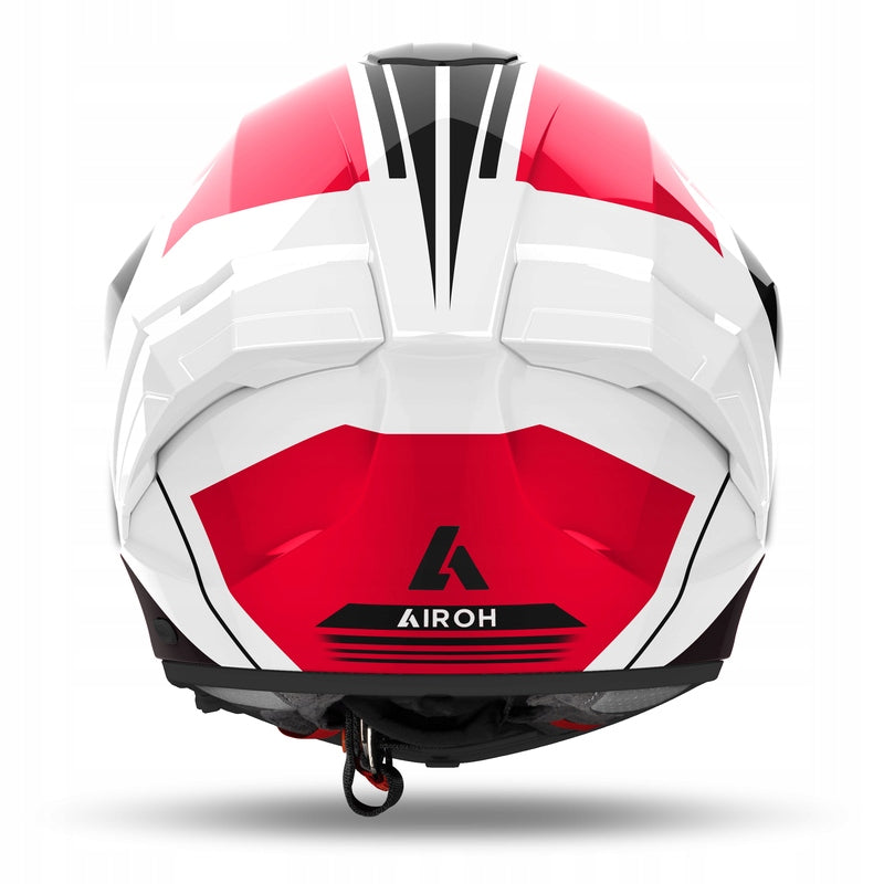 MOTORCYCLE HELMET AIROH MATRYX THRON RED GLOSS XL Size XL