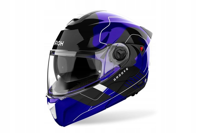 MOTORCYCLE HELMET AIROH SPECKTRE GROVE BLUE GLOSS BLUE XL