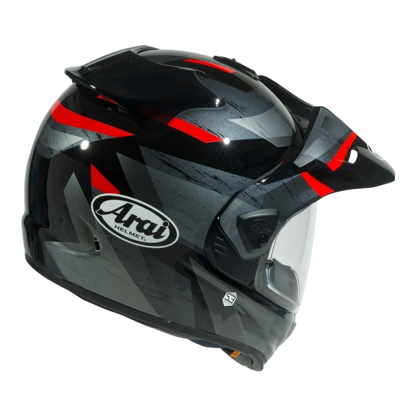MOTORCYCLE HELMET ARAI TOUR-X5 ANODIZE RED (M) Size M