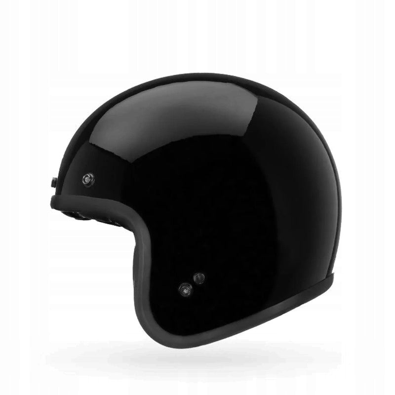 MOTORCYCLE HELMET BELL CUSTOM 500 SOLID BLACK XS Size XS