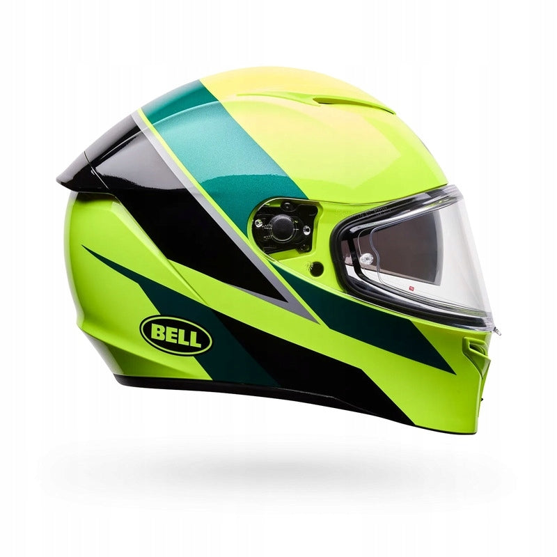MOTORCYCLE HELMET BELL LITHIUM FLIP YELLOW (S)