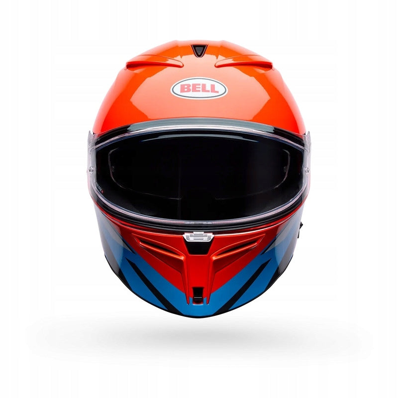 MOTORCYCLE HELMET BELL LITHIUM NOVA ORANGE BLUE (S) Manufacturer Bell