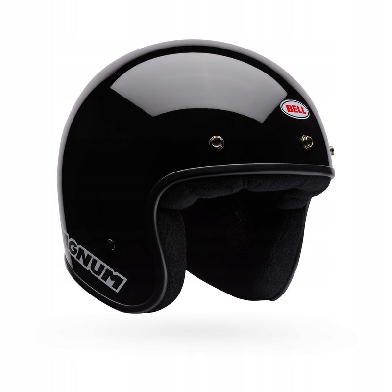MOTORCYCLE HELMET BELL MAGNUM SOLID BLACK M Size M