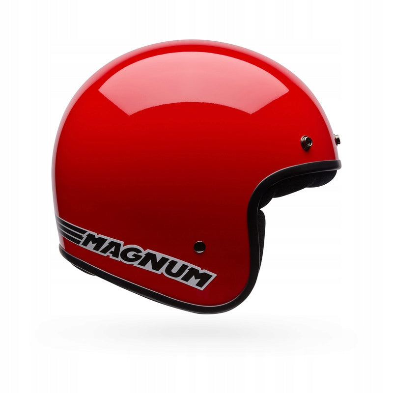 MOTORCYCLE HELMET BELL MAGNUM SOLID RED L