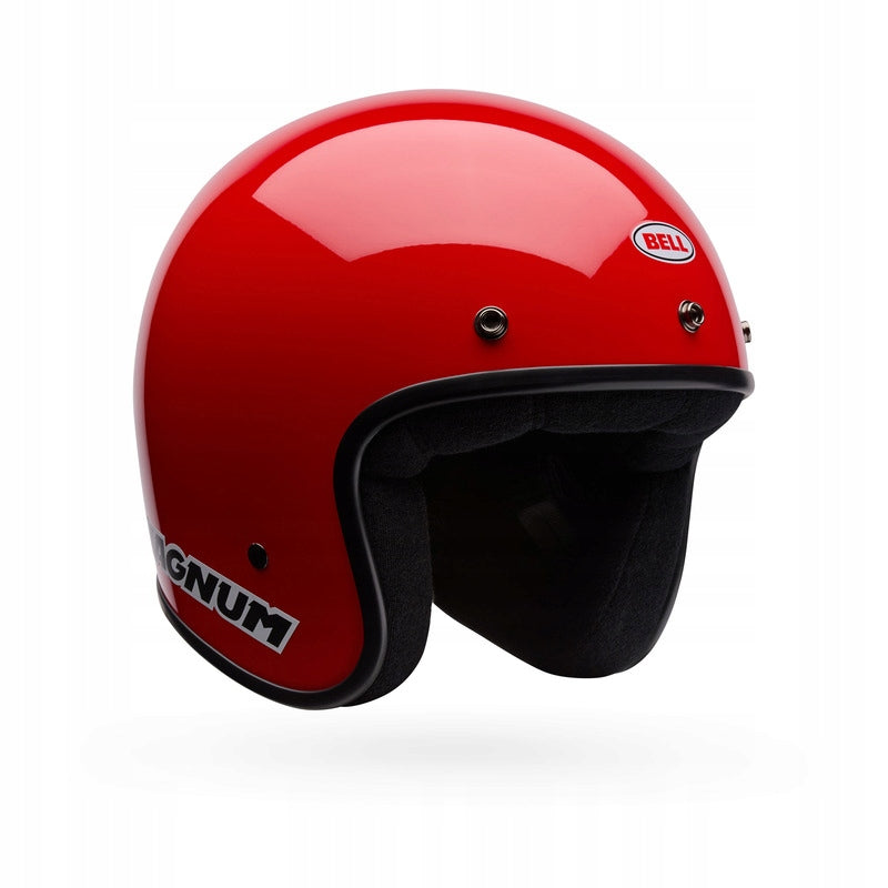 MOTORCYCLE HELMET BELL MAGNUM SOLID RED M Size M
