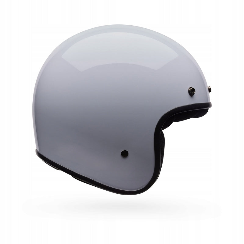 MOTORCYCLE HELMET BELL MAGNUM SOLID WHITE (M)