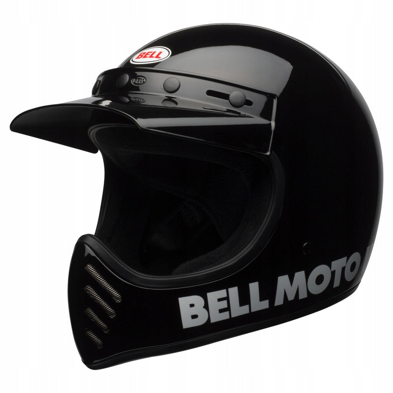 MOTORCYCLE HELMET BELL MOTO-3 CLASSIC BLACK XXL BONUS Manufacturer Bell