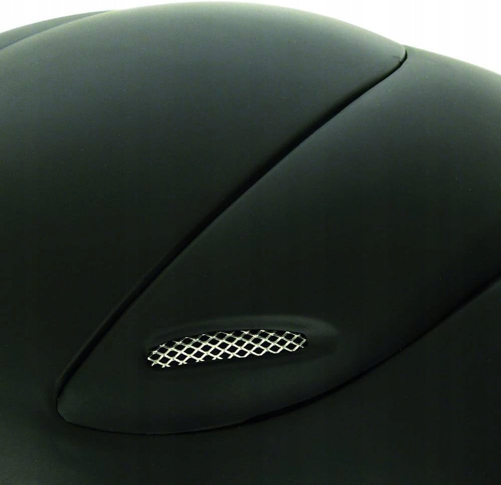 MOTORCYCLE HELMET BLACK FOR SCOOTER MOTORBIKE WITH GLASS M Manufacturer no brand
