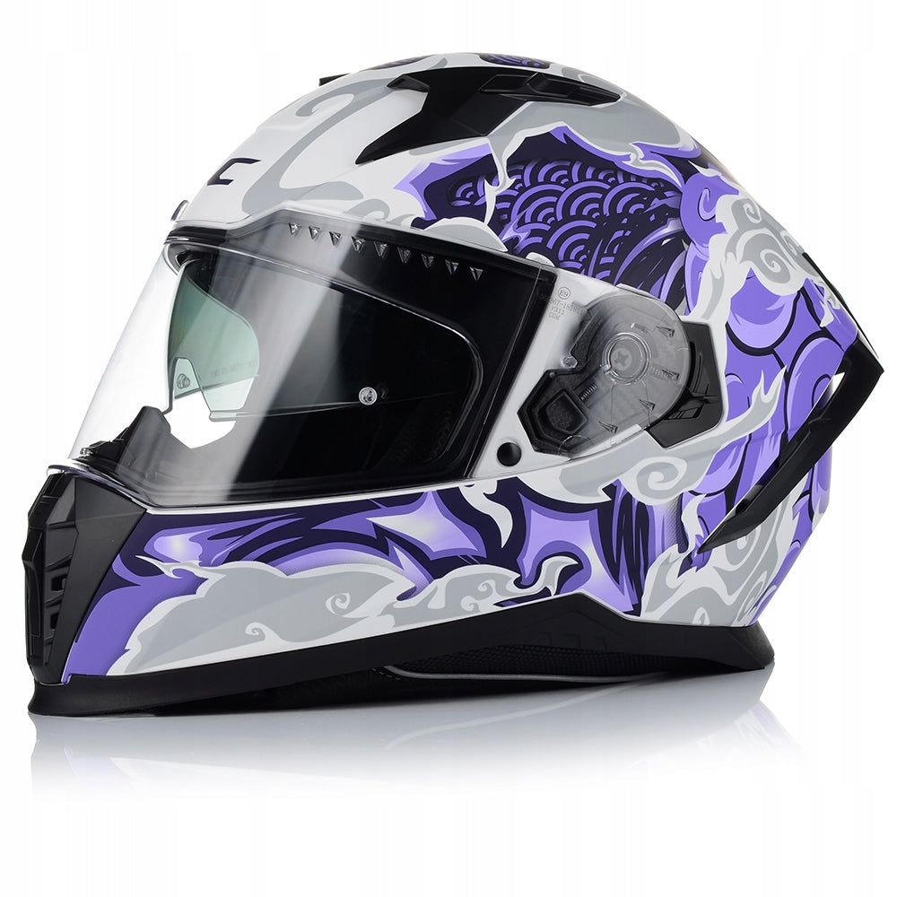 MOTORCYCLE HELMET CGM 311A BLAST WOMEN'S WHITE ECER 22.06 + BLEND + ANTIFOG Manufacturer CGM