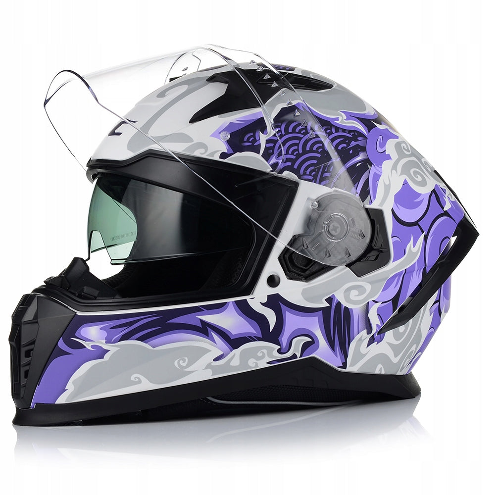 MOTORCYCLE HELMET CGM 311A BLAST WOMEN'S WHITE ECER 22.06 + BLEND + ANTIFOG Packaging status original