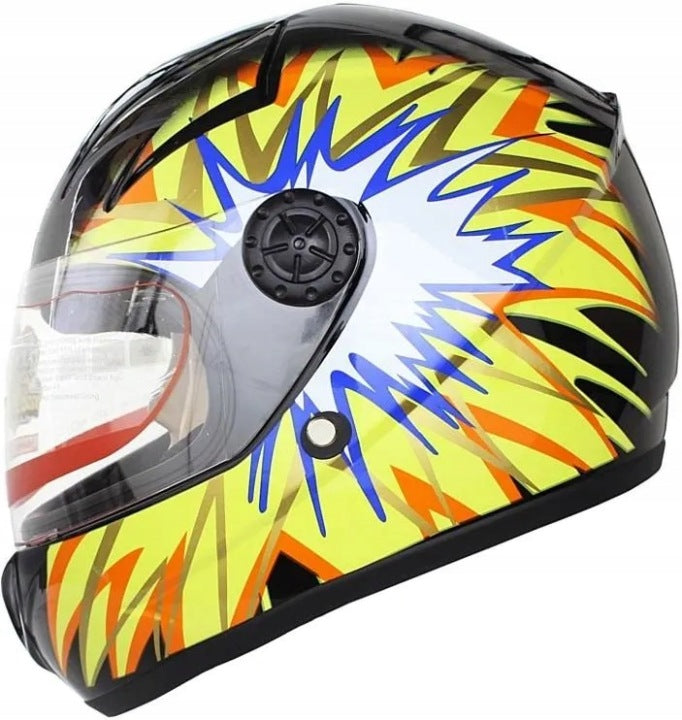 MOTORCYCLE HELMET CHILDREN'S JAW SCOOTER QUAD GOKART SCOOTER M Manufacturer Lamex