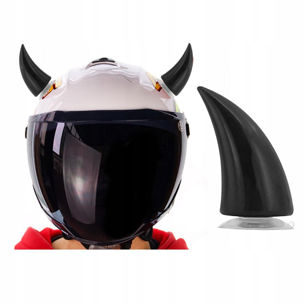 MOTORCYCLE HELMET CORNERS BLACK | HELMET DECORATION | SET OF 2PCS EAN (GTIN) 5906076255090