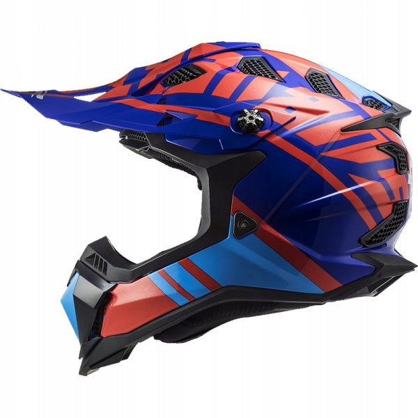 MOTORCYCLE HELMET CROSS ENDURO LS2 MX700 EVO GAMMAX RED BLUE XXL EAN (GTIN) 6934432866948