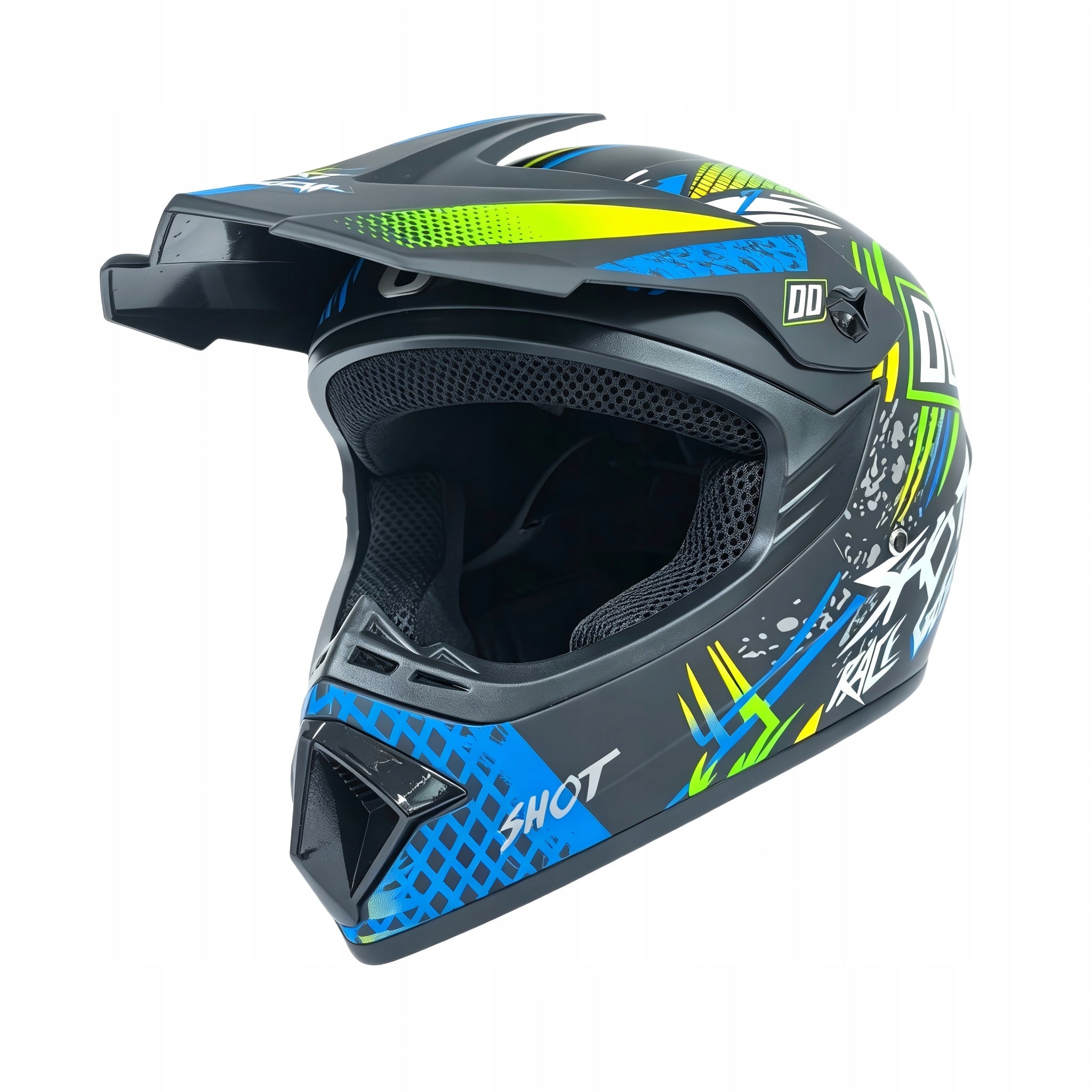 MOTORCYCLE HELMET CROSS LIGHT ENDURO + GOGGLES SIZE XL (59-60 CM) Manufacturer's catalog number 5051653913631