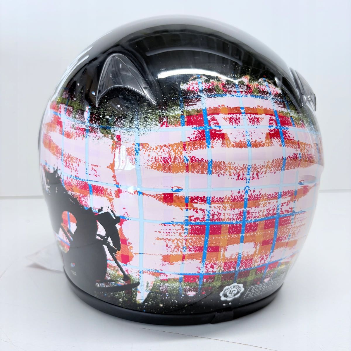 MOTORCYCLE HELMET DESIGNER ros. S INDIAN COAST Manufacturer no brand