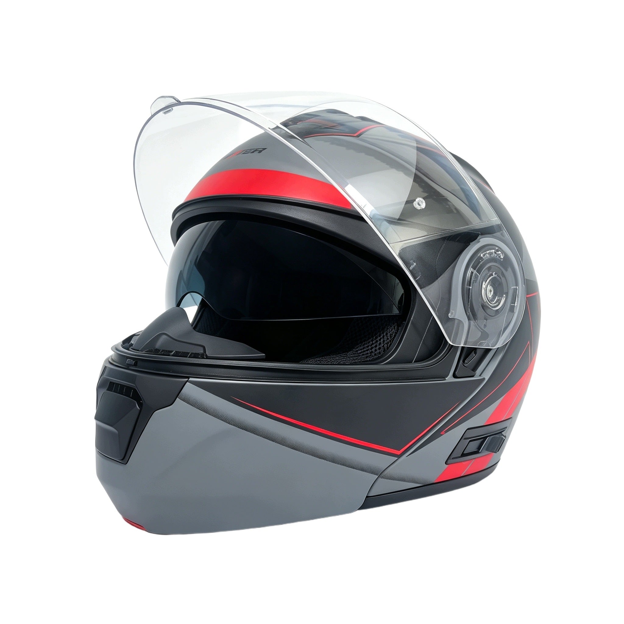 MOTORCYCLE HELMET ECE FIBERGLASS MODULAR HELMET SIZE XL (61-62CM) Packaging status original