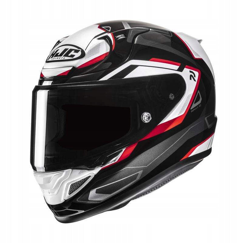 MOTORCYCLE HELMET HJC RPHA12 BRELS BLACK/WHITE XL
