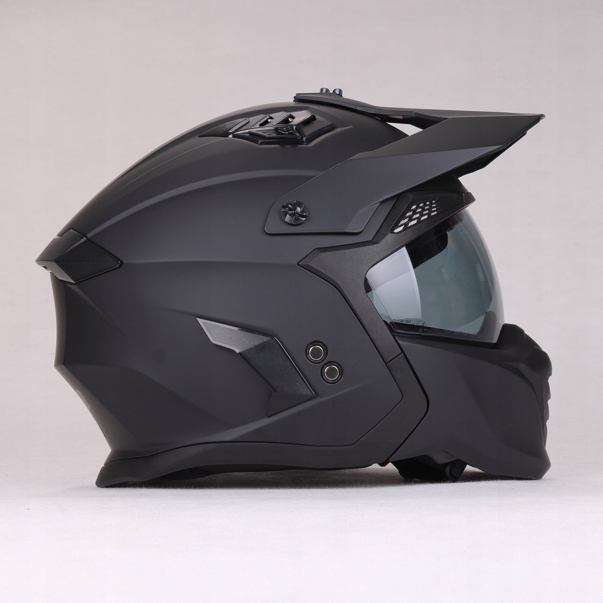 MOTORCYCLE HELMET HSR HS711 DETACHABLE JAW 4in1 black mat ECE22.06 XL Manufacturer's catalog number HSR-HS711-11/XL