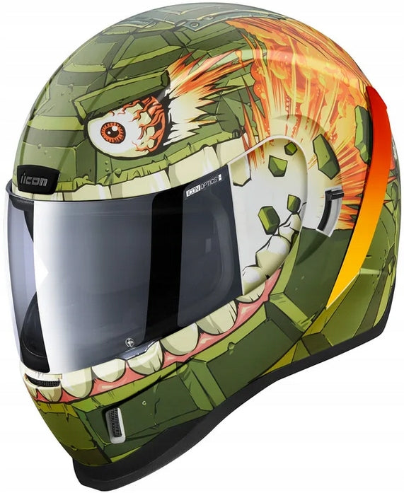 MOTORCYCLE HELMET ICON AIRFORM GRENADIER GREEN ECE DOT 3xGRATIS r.M EAN (GTIN) 5908455982092