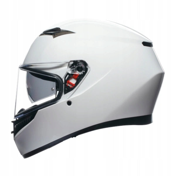 MOTORCYCLE HELMET INTEGRAL AGV K3 E2206 MPLK SETA WHITE WITH BLEND size XS Manufacturer's catalog number 18381001 014 XS