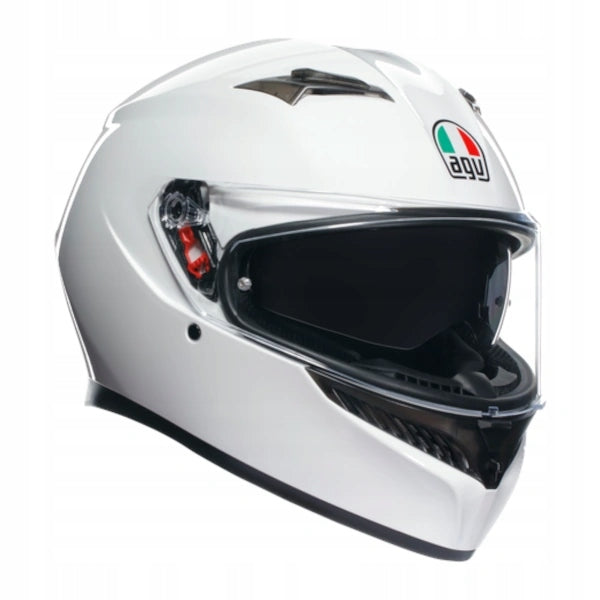 MOTORCYCLE HELMET INTEGRAL AGV K3 E2206 MPLK SETA WHITE WITH BLEND size XS