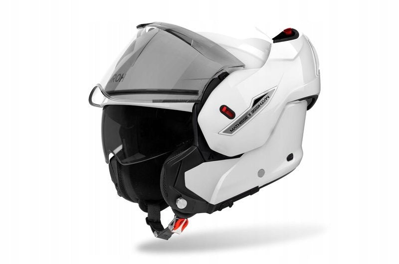 MOTORCYCLE HELMET INTEGRAL AIROH MATHISSE II WHITE GLOSS WHITE M Manufacturer Airoh