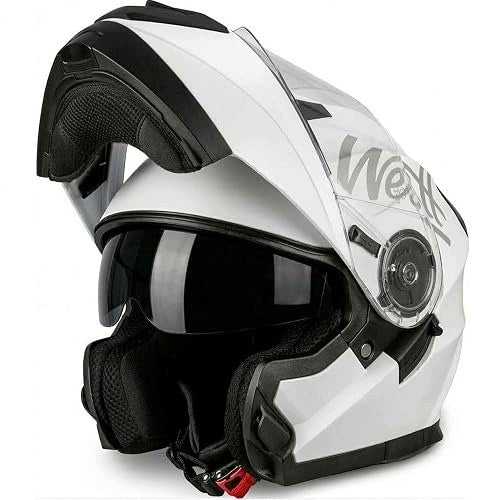 MOTORCYCLE HELMET INTEGRAL JAW DOUBLE VISOR MEN'S WOMEN Size XXXS