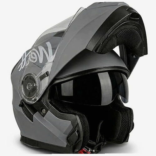MOTORCYCLE HELMET INTEGRAL JAW DOUBLE VISOR MEN'S WOMEN