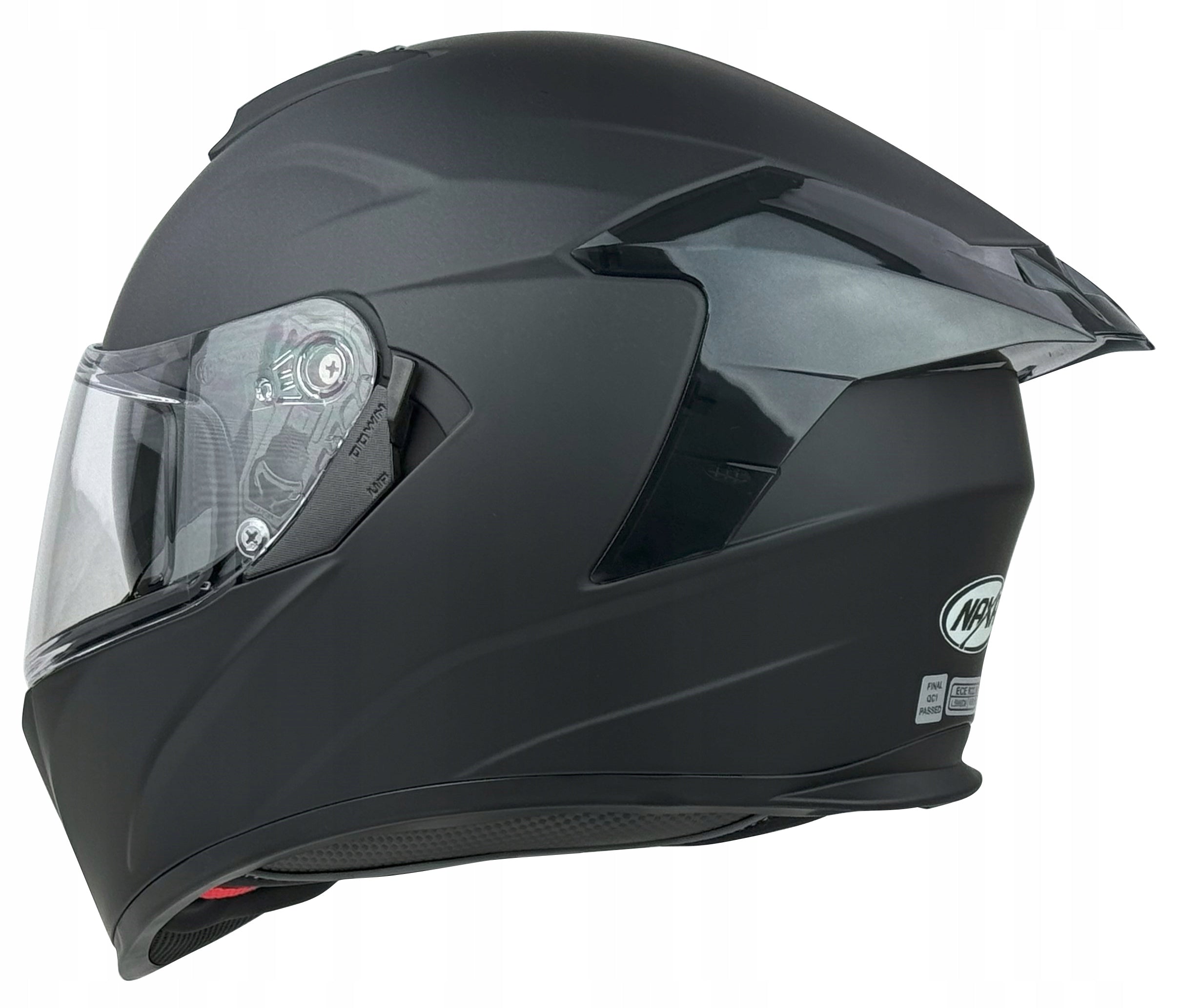MOTORCYCLE HELMET INTEGRAL|NAXA F33 r.L+BLENDA|PLACE FOR INTERCOM GLASSES Packaging status original
