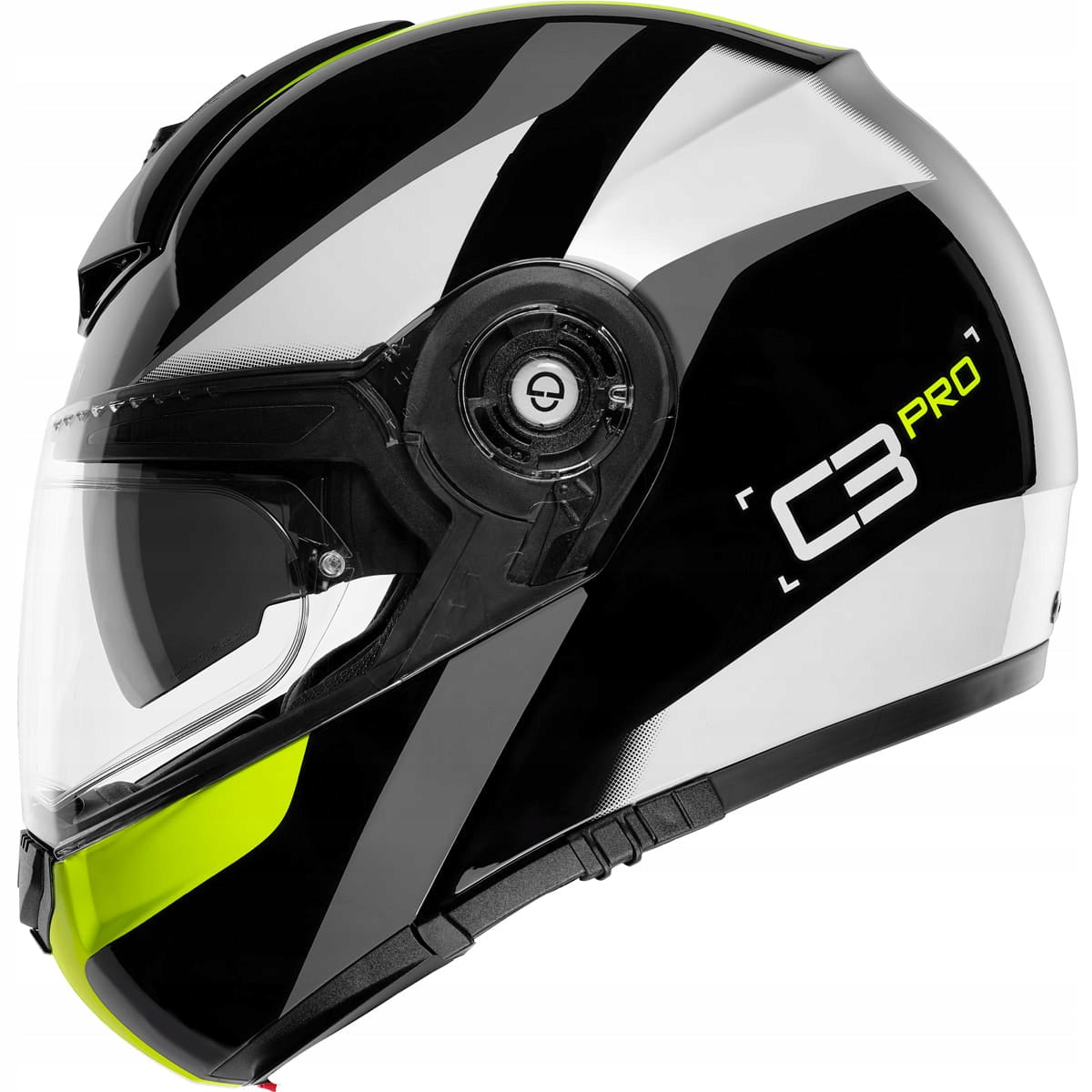MOTORCYCLE HELMET JAW MODULAR SCHUBERTH C3 PRO SESTANTE YELLOW Manufacturer's catalog number 4369278360/XXL